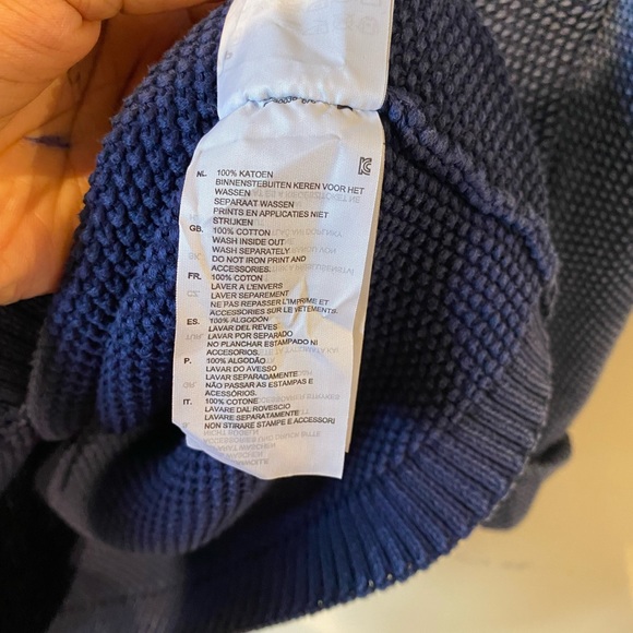 G star women cotton knit open shoulder med weight sweater… - Picture 4 of 6